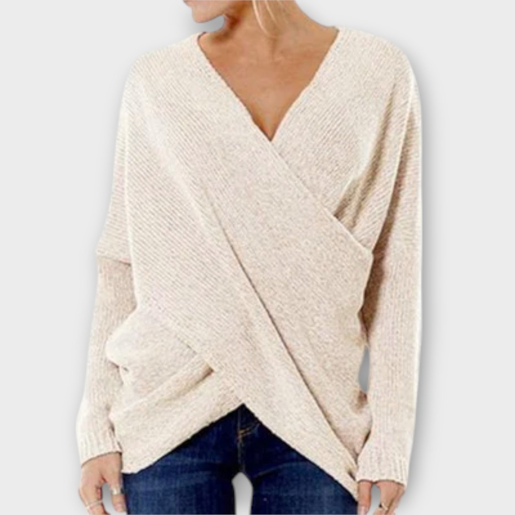 Heidi - Kryds Sweater