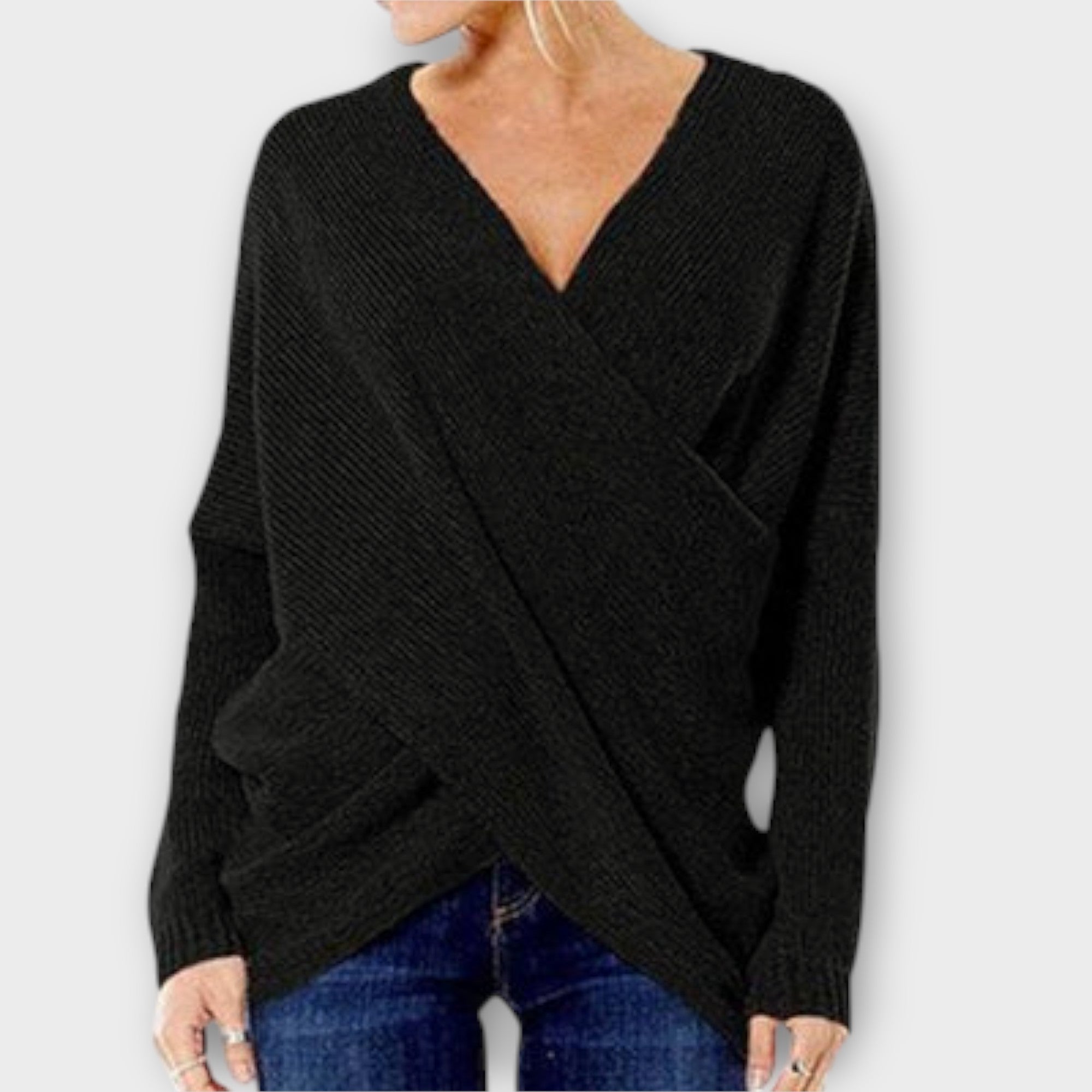 Heidi - Kryds Sweater