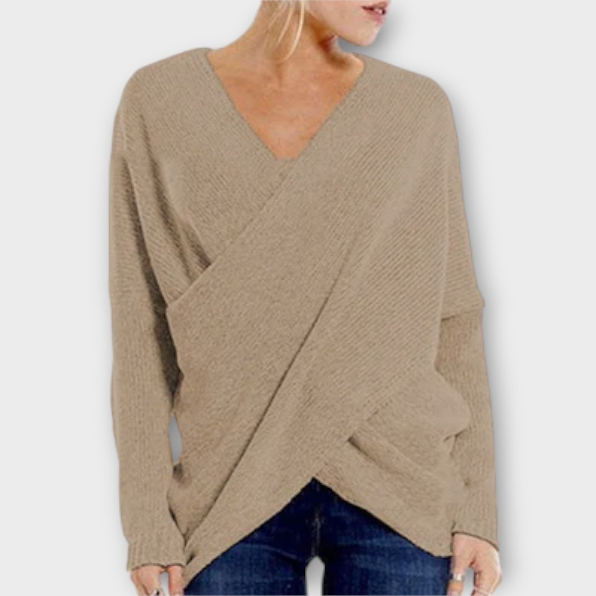 Heidi - Kryds Sweater